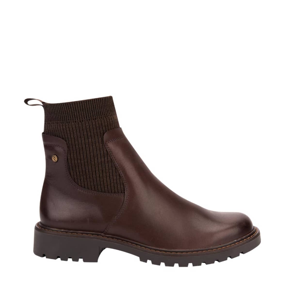 Botas cortas Flexi Chelsea de piel con tubo calcetín, mod. 1097332