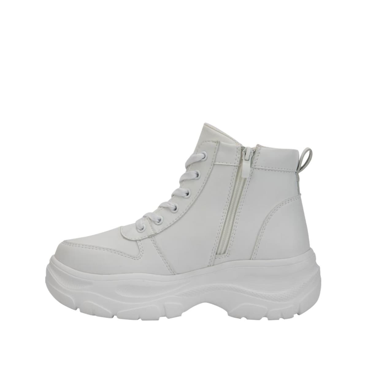 Botines tipo Hiker Prokennex color blanco de mujer, mod. 1090080