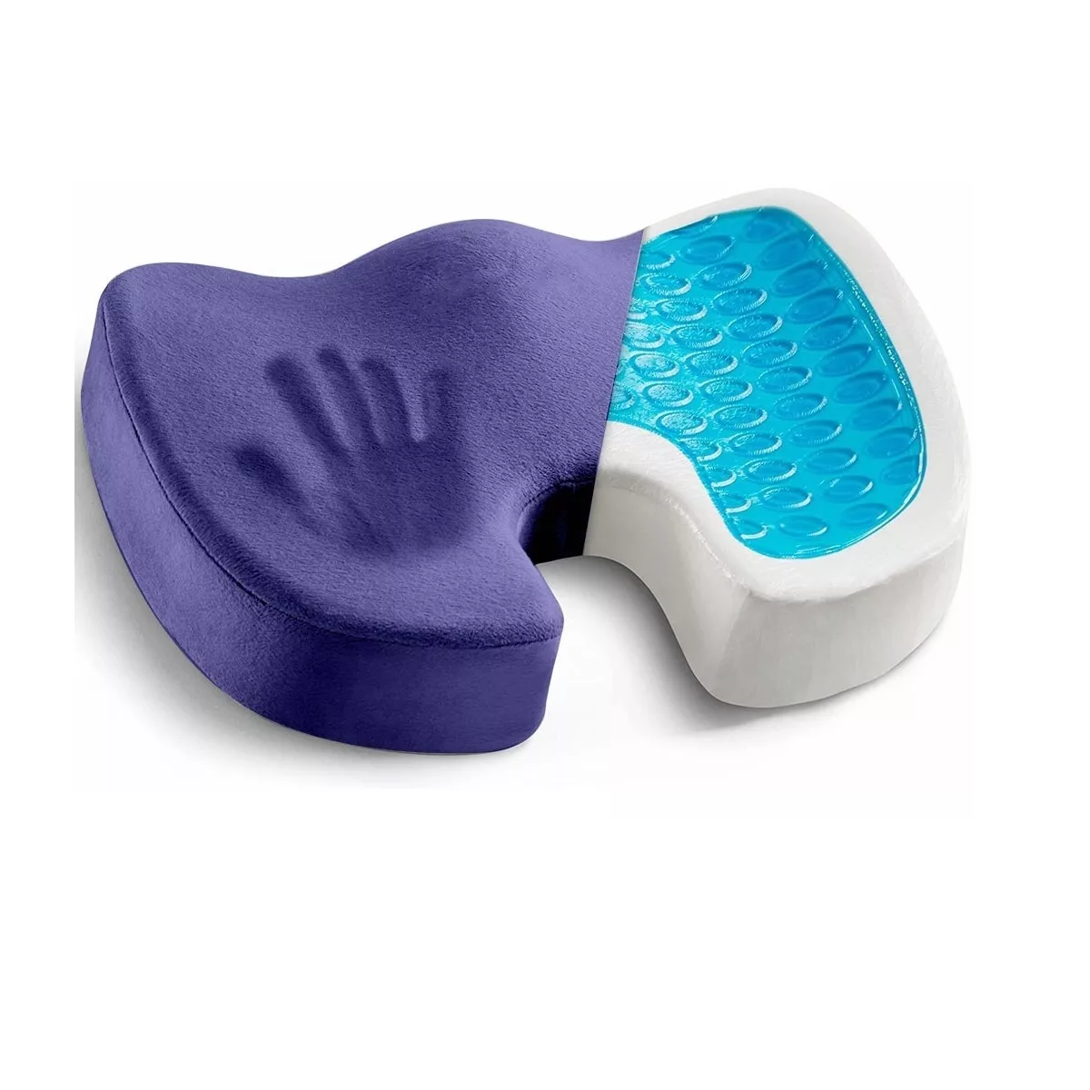 Cojín Ergonómico Ortopédico De Gel Para Asiento De Oficina