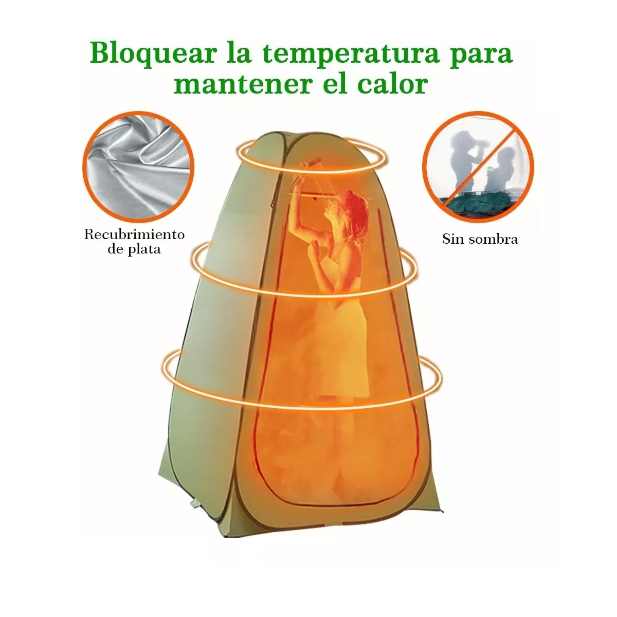 Tienda De Ducha Cambiador De Tienda Privacidad Baño Portátil