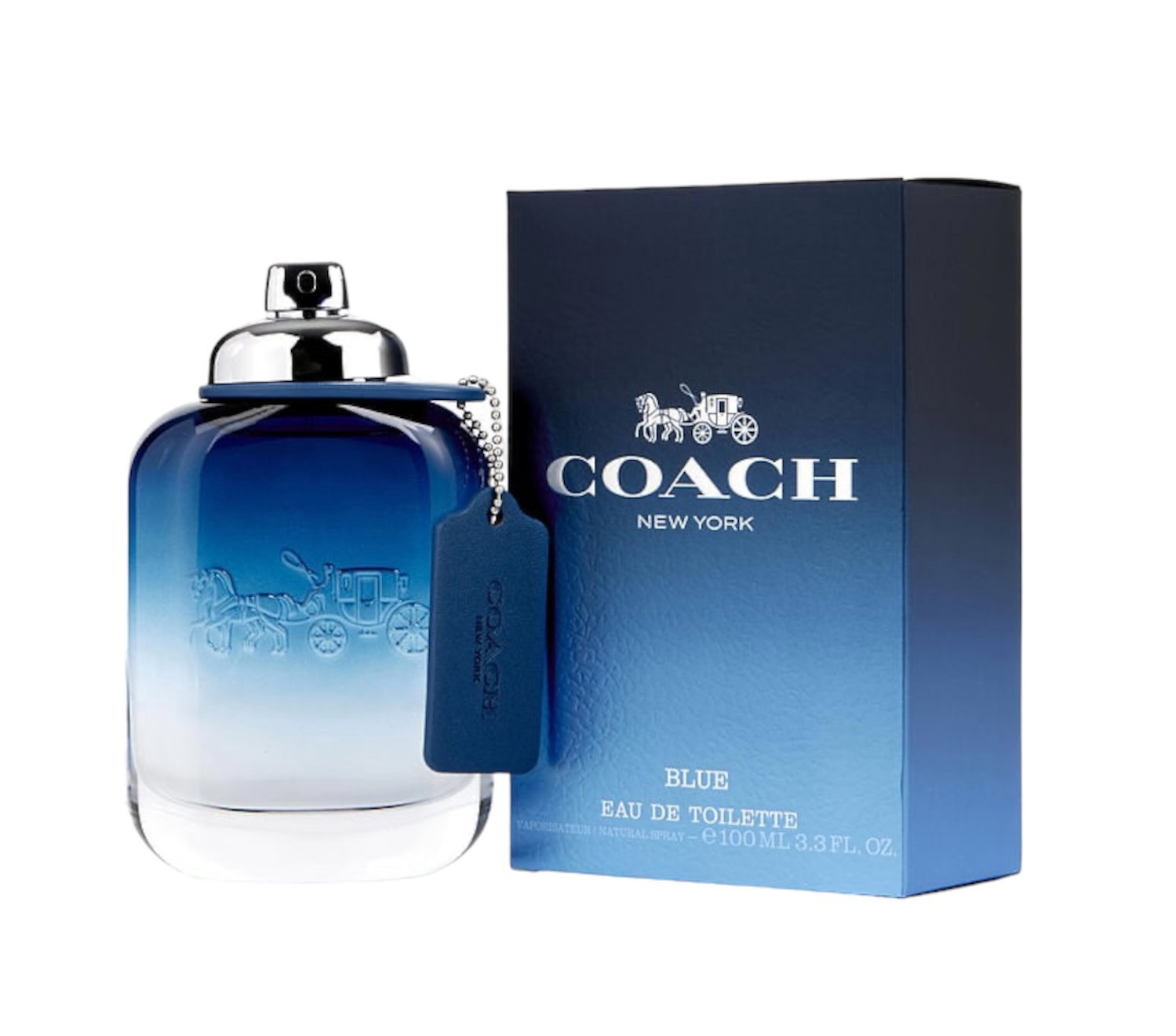 Perfume Coach New York Blue Eau Toilette De Hombre Original