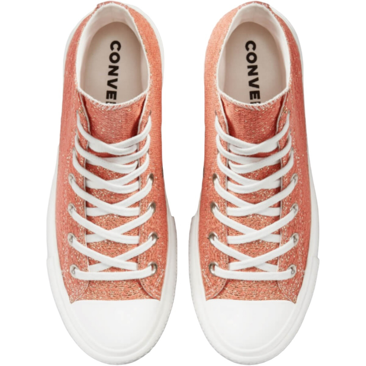 Tenis Converse De Plataforma Ctas Lift Brillos 100% Original