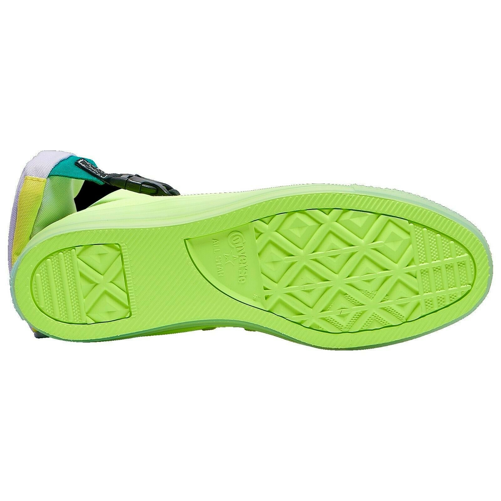 Tenis Converse Ctas Buckle Up Color Verde Neon 100% Original