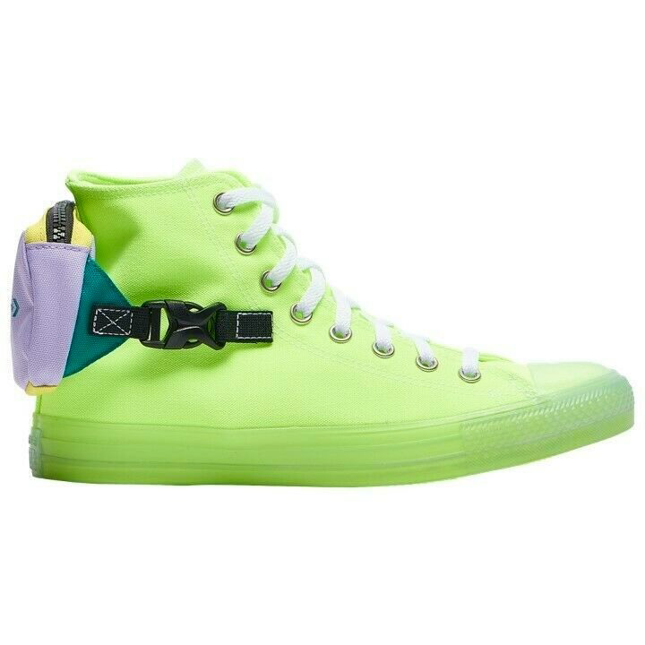 Tenis Converse Ctas Buckle Up Color Verde Neon 100% Original