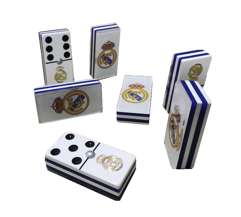 Dominó Real Madrid Tamaño Inglés