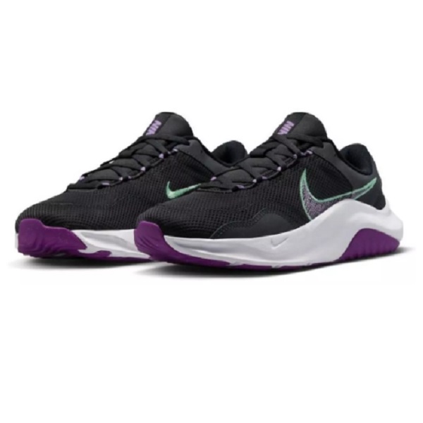 Tenis Nike Legend Essential 3 NN Negro/morado Mujer