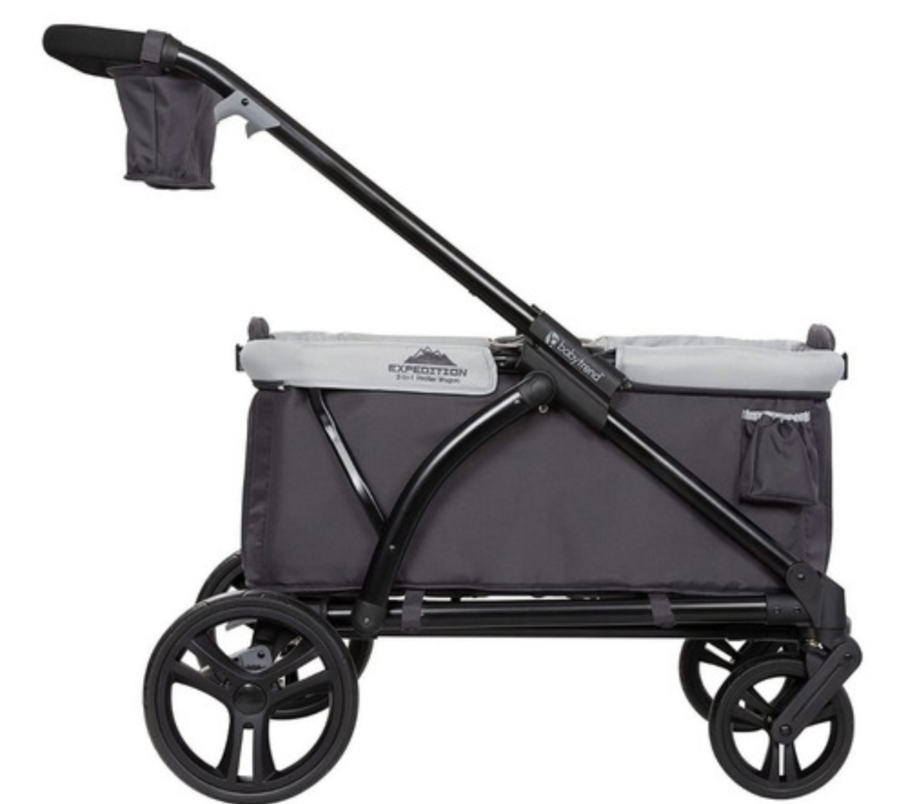 Baby Trend Expedition 2-in-1 Stroller Wagon Liberty Midnigh Color Del Chasis Negro Color Gris