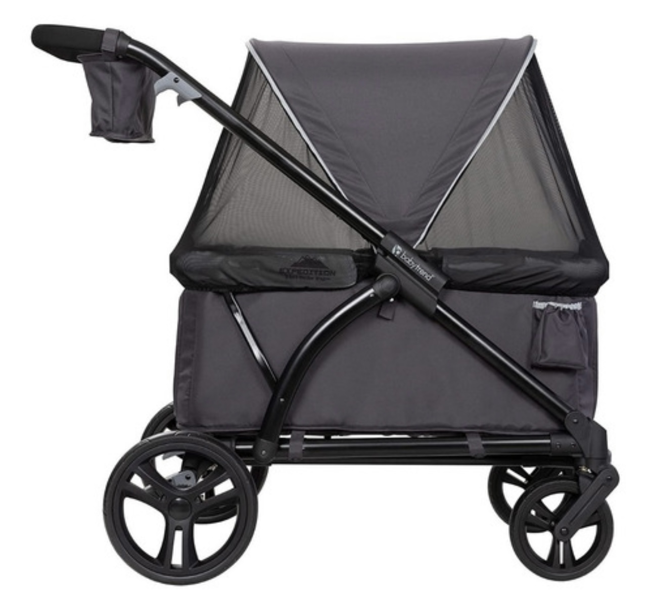 Baby Trend Expedition 2-in-1 Stroller Wagon Liberty Midnigh Color Del Chasis Negro Color Gris