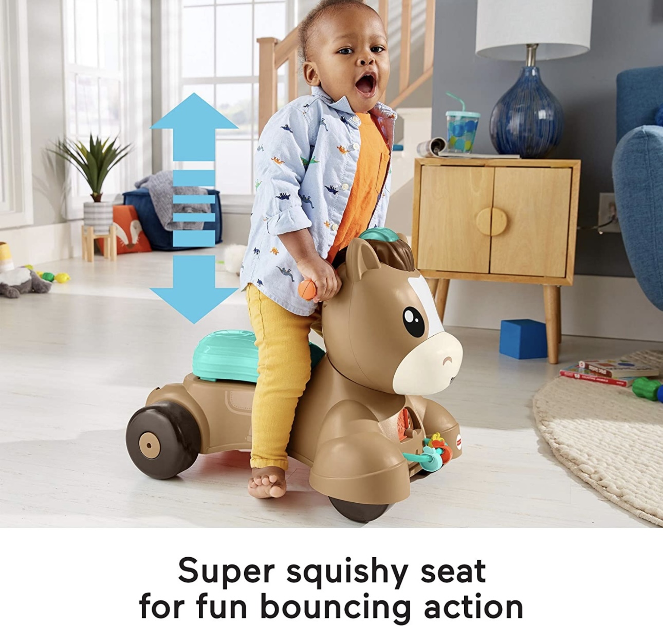 Montable Pony Fisher Price Con Musica Y Luces