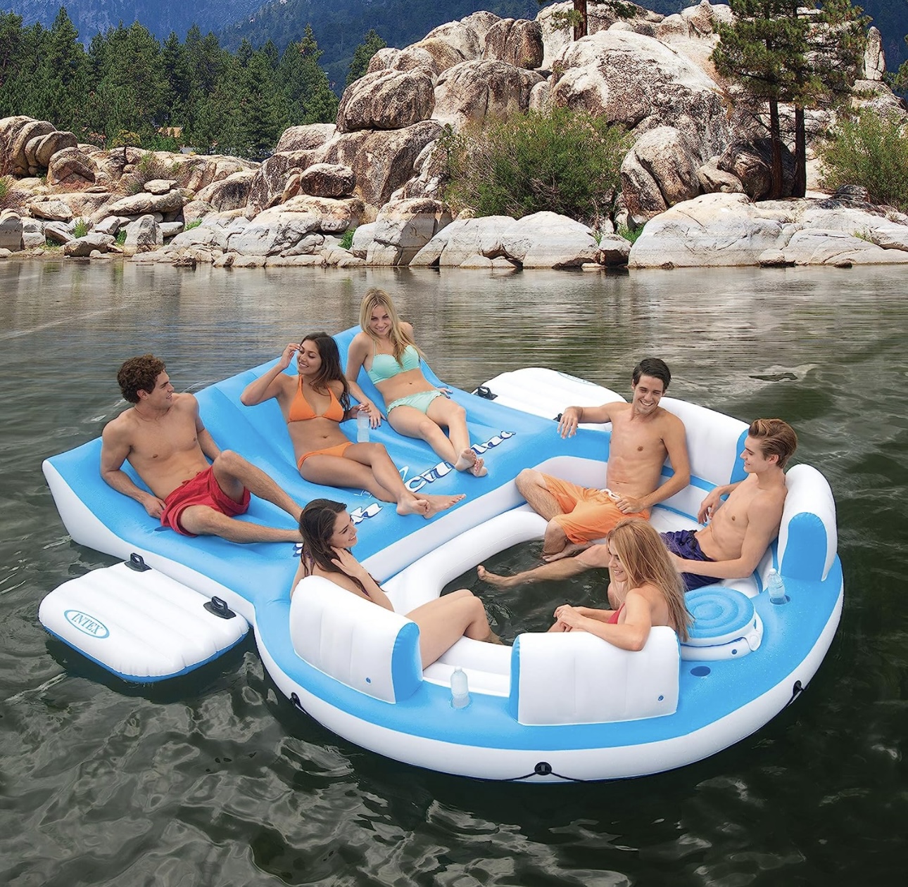 Isla Intex Relajación Splash 'n Chill, Raft Grande