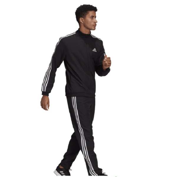 Conjunto Deportivo Adidas Essentials Tracksuit Negro Hombre MD