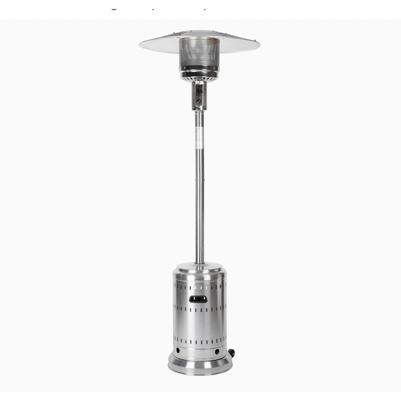 Calentador De Gas Para Exterior Acero Inoxidable