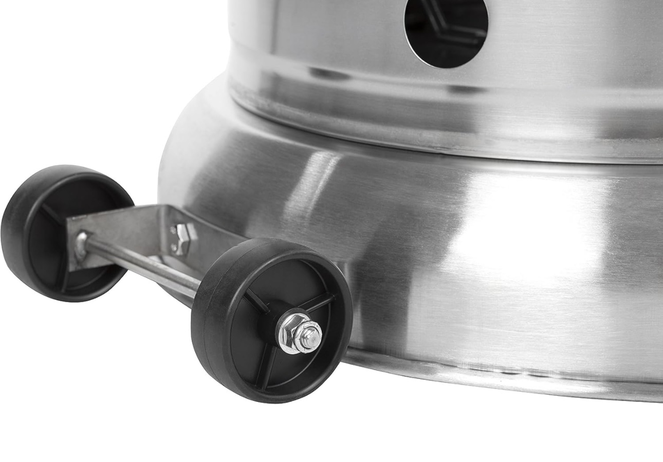 Calentador De Gas Para Exterior Acero Inoxidable