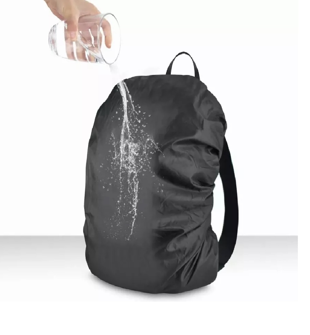 Set Funda Impermeable Para Mochila Para Senderismo  2 Uds Negro/Azul 