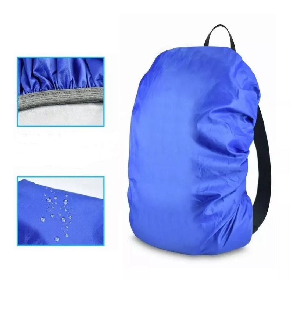 Set Funda Impermeable Para Mochila Para Senderismo  2 Uds Negro/Azul 