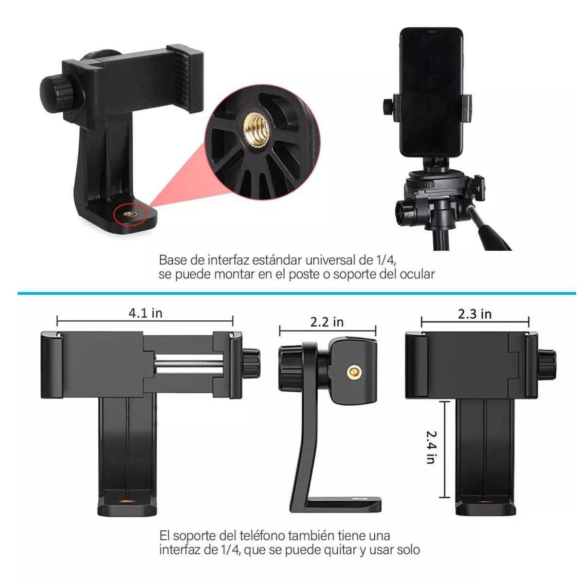 Soporte Trípode Para Celular 360 Grados Con Controlador Bluetooth