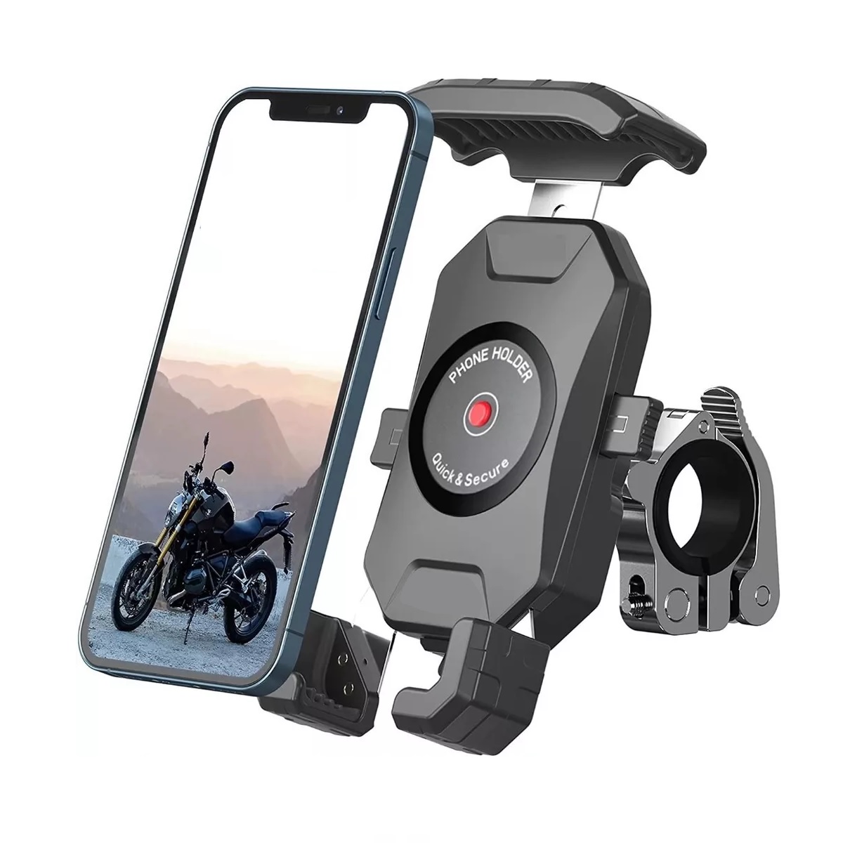 Base Soporte Porta Celular Para Moto Bicicleta Universal