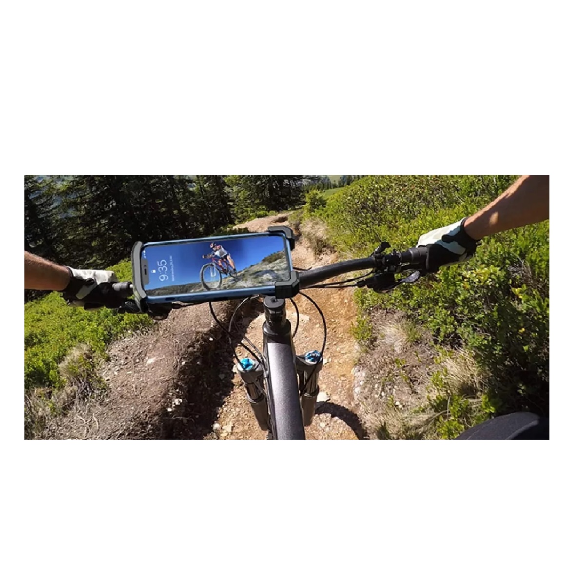 Base Soporte Porta Celular Para Moto Bicicleta Universal