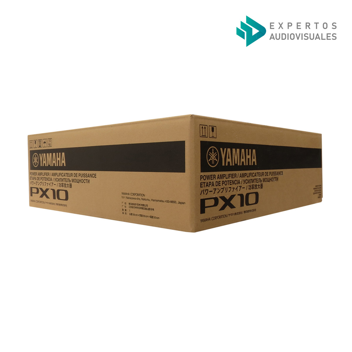 Amplificador Profesional Digital 1000wx2 8 Ohms Px10 Yamaha