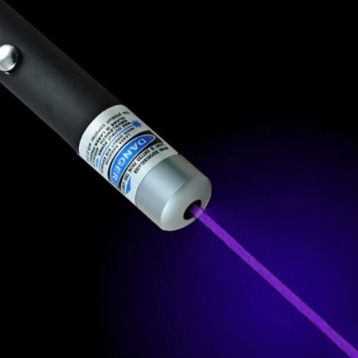 Puntero Láser con Pilas MXRLB-002-2 2 pzas Láser de Luz Azul Alcance 100m 3,0V Potencia de Salida 5MW 2 x AAA No incluidas, LaserBlue