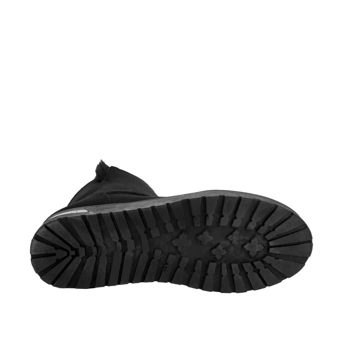 Botas invernales con forro de peluche negras, PBPS, mod. 1085345