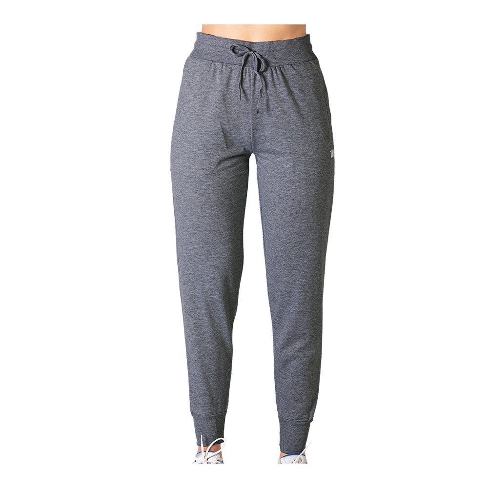 Jogger Estilo French Terry Wilson para hacer deporte Dama en Color Gris Oxford