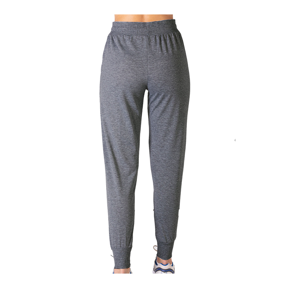 Jogger Estilo French Terry Wilson para hacer deporte Dama en Color Gris Oxford