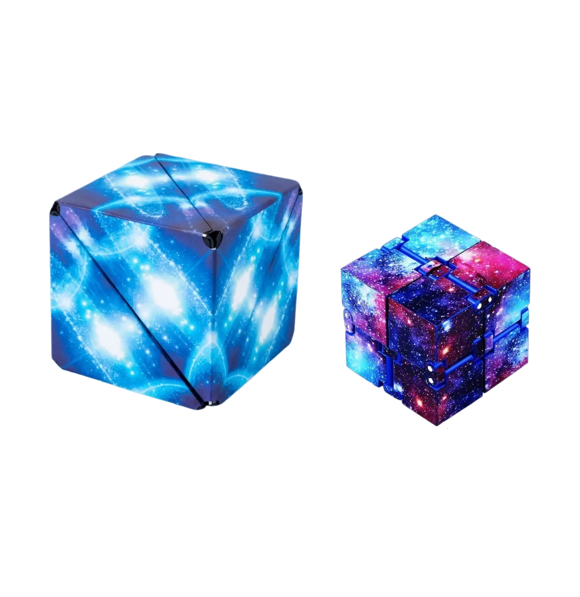 Cubo Infinito Formas Anti Estres Relajación Puzzle Cielo Estrellado