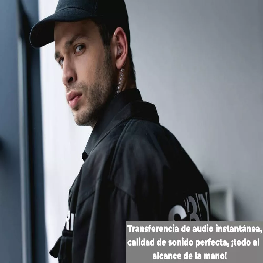 Audifonos Manos Libres Para Radio Talkie Kenwood Y Baofeng Negro PZS 