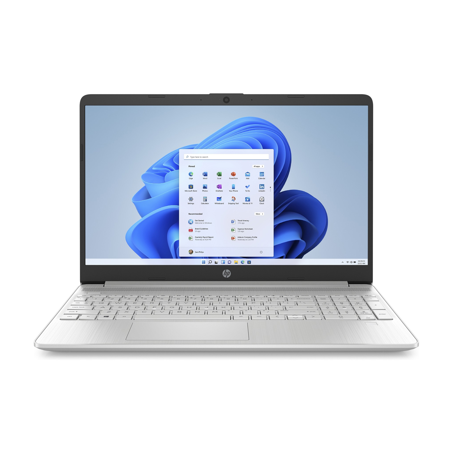HP (15-DY2038CA) 15.6" i3-1125G4 8GB 256GB SSD W10 PLATA