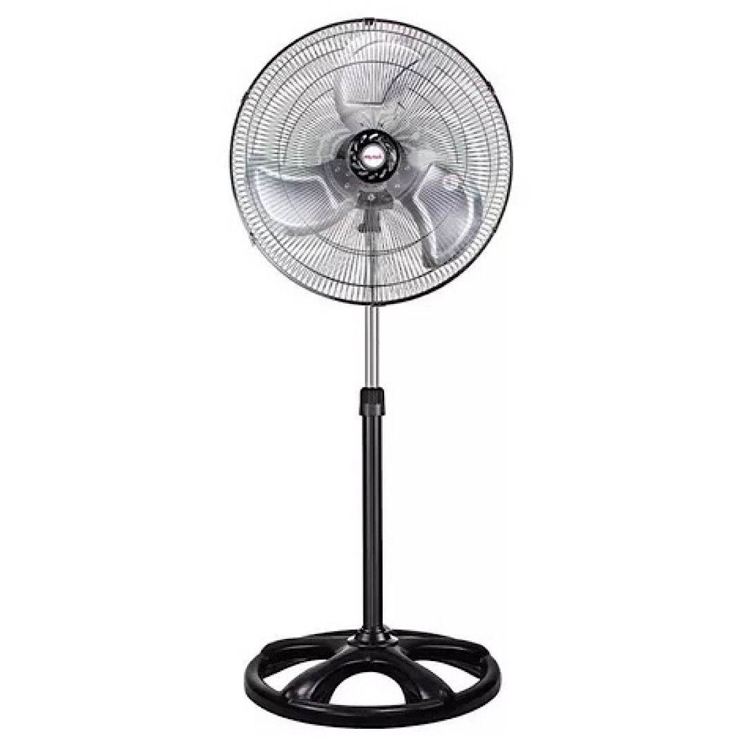 Ventilador Pedestal Mytek Modelo 3398 20 Pulgadas Metal Negro