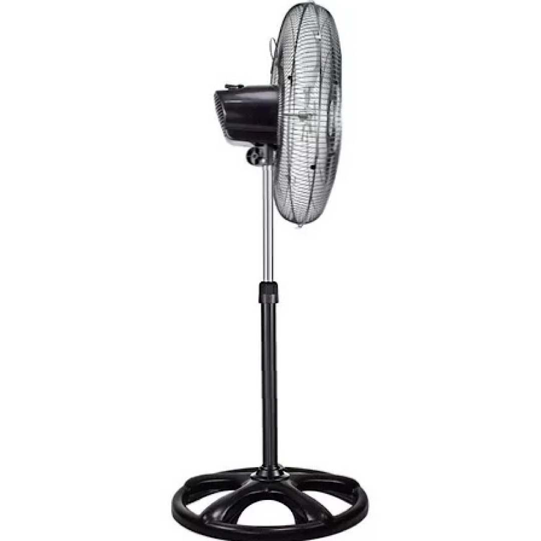 Ventilador Pedestal Mytek Modelo 3398 20 Pulgadas Metal Negro