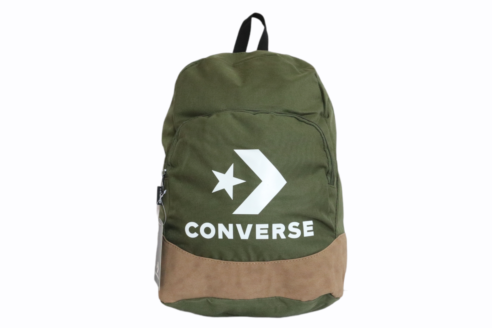 MOCHILA CONVERSE VERDE MILITAR.