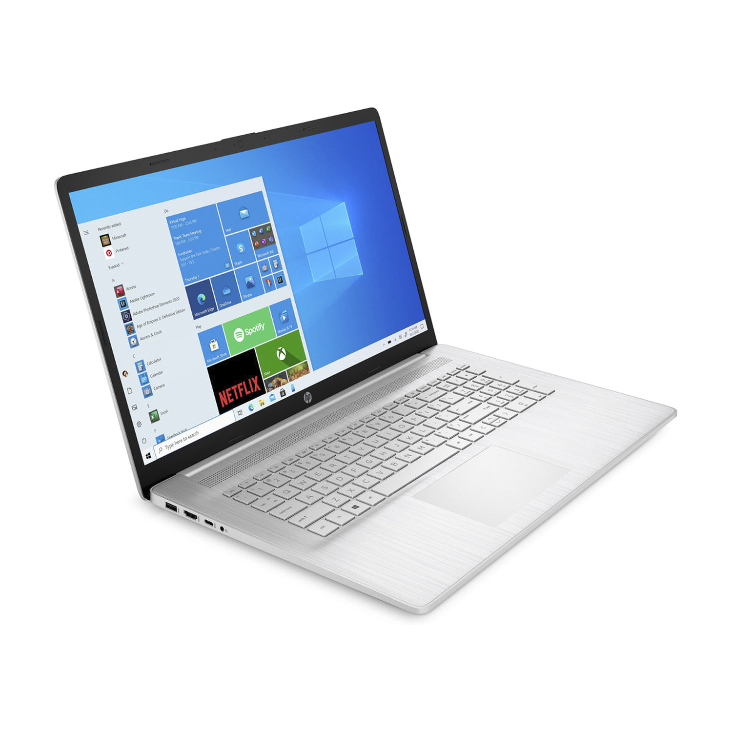 HP (17-CN2165CL) 17.3" TOUCH i7-1255U 16GB 1TB SSD W11 PLATA