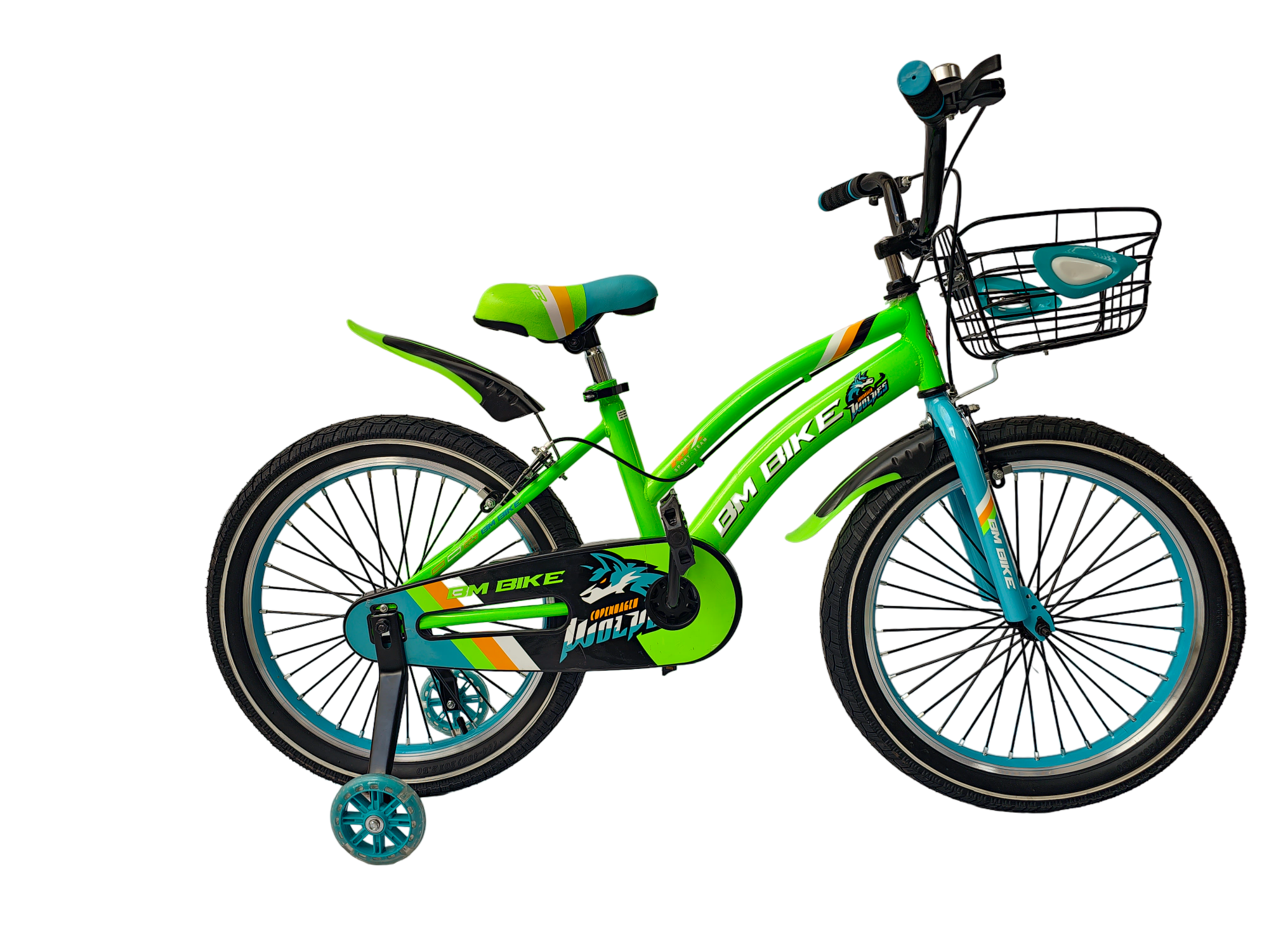 Bicicleta para niño R-20 BM Bike Verde