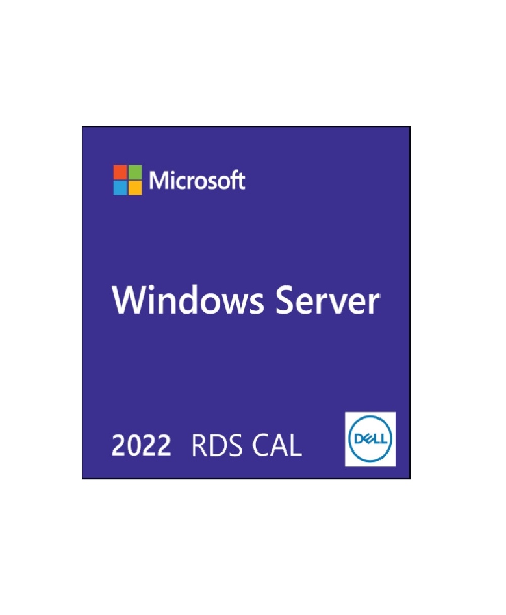 Dell Microsoft Windows Server 2022 Remote Desktop Services CAL, 5 Licencias