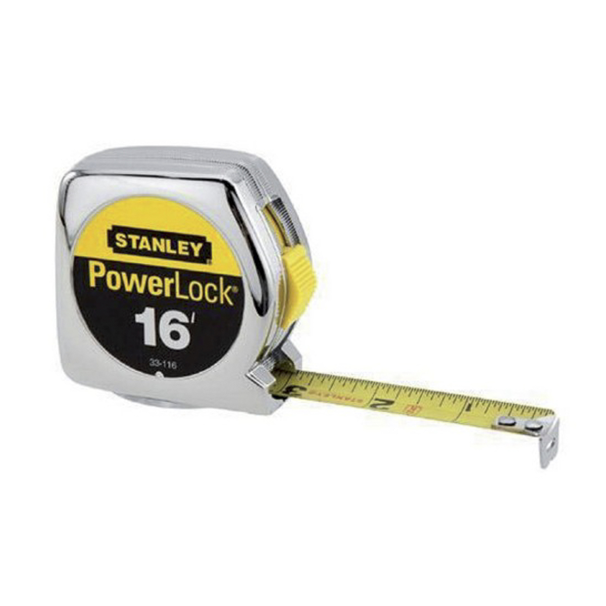 Flexometro 5.0Mx19Mm Metalico Powerlock Stanley 33-158Mx