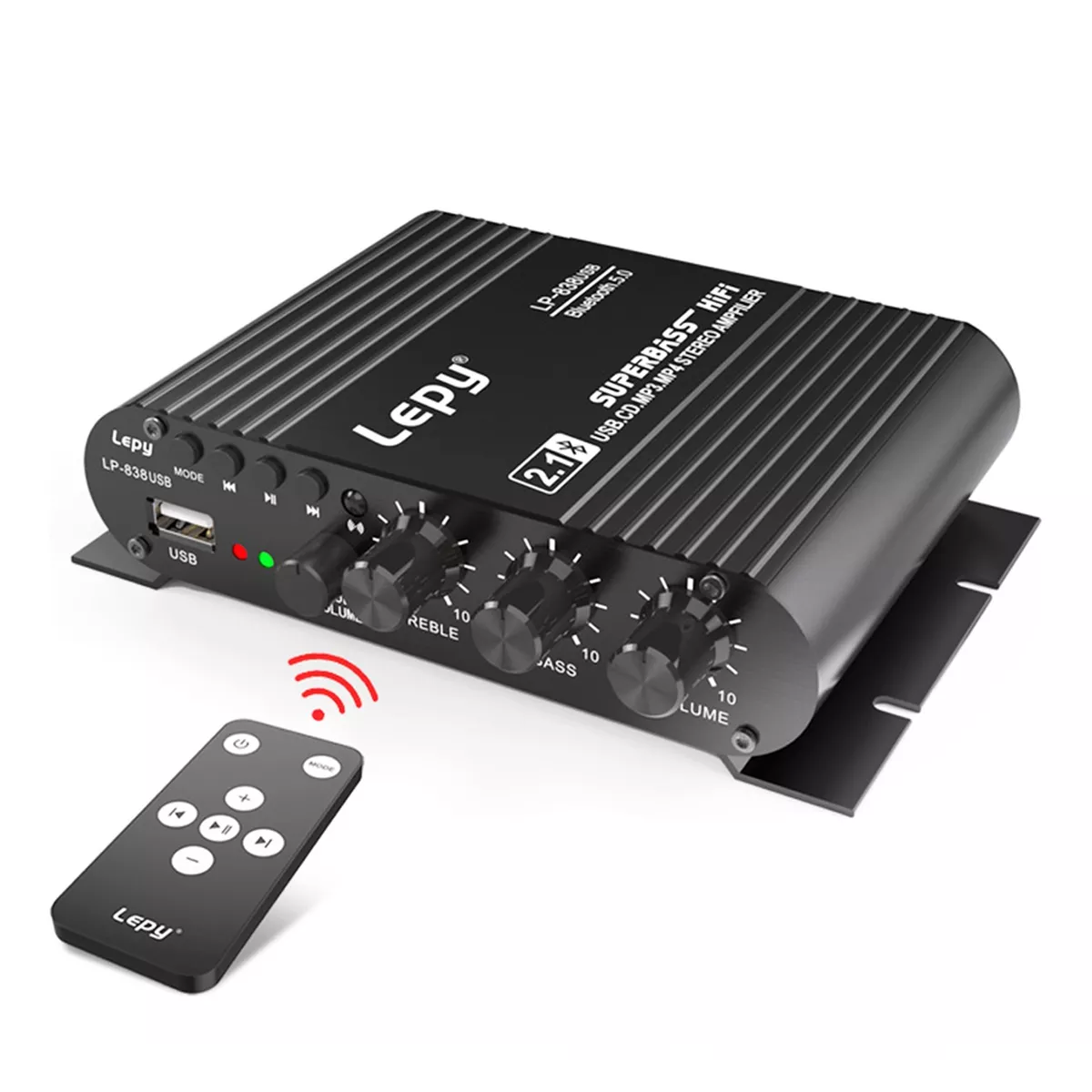 Altavoz de TV con Bluetooth 2,1, barra de sonido con Subwoofer, estéreo de  graves, columna con Fm, AUX, TF, RCA, centro de música - AliExpress