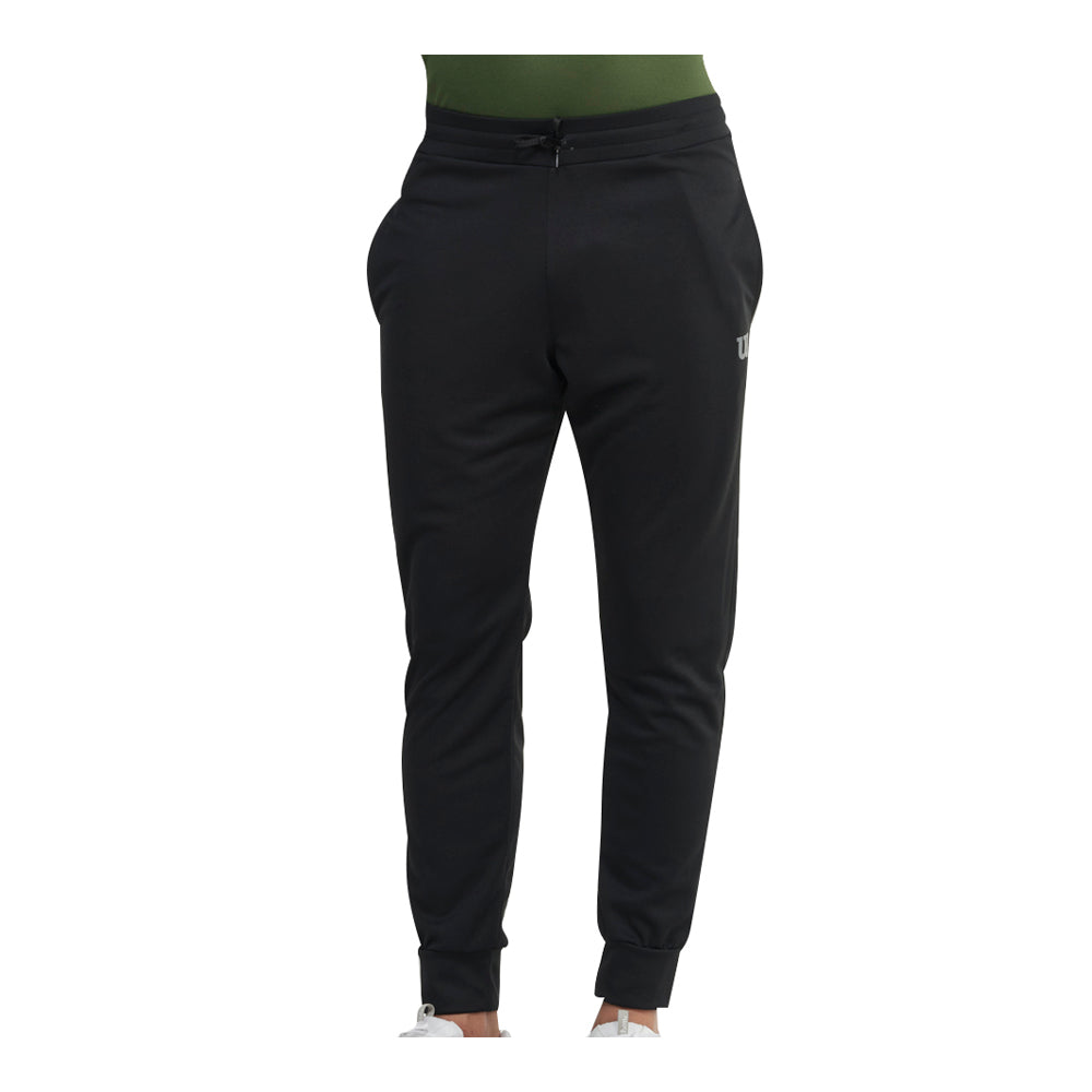 Jogger Wilson Doble Piqué Wilson para hacer deporte Caballero Negro