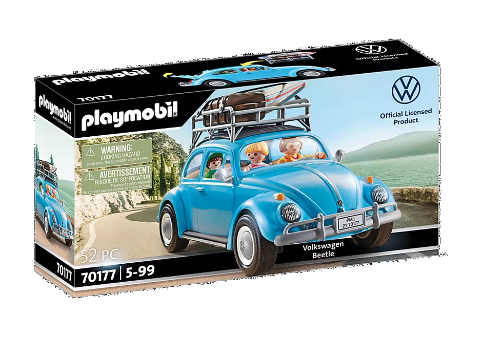 Playmobil Volkswagen Beetle Azul 52pzs
