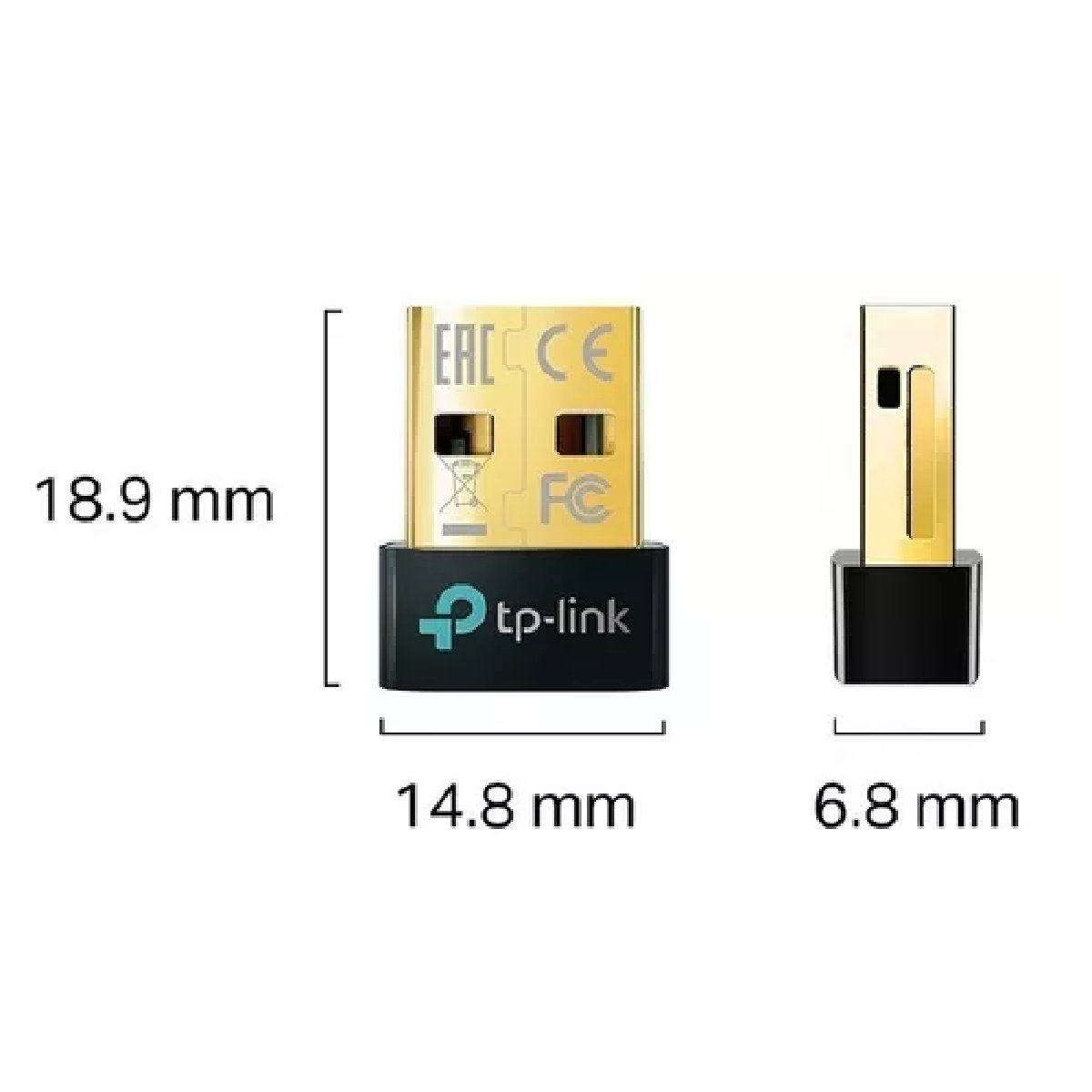 Adaptador Nano Bluetooth 5.0 Tp-link Usb 2.0 Ub500 