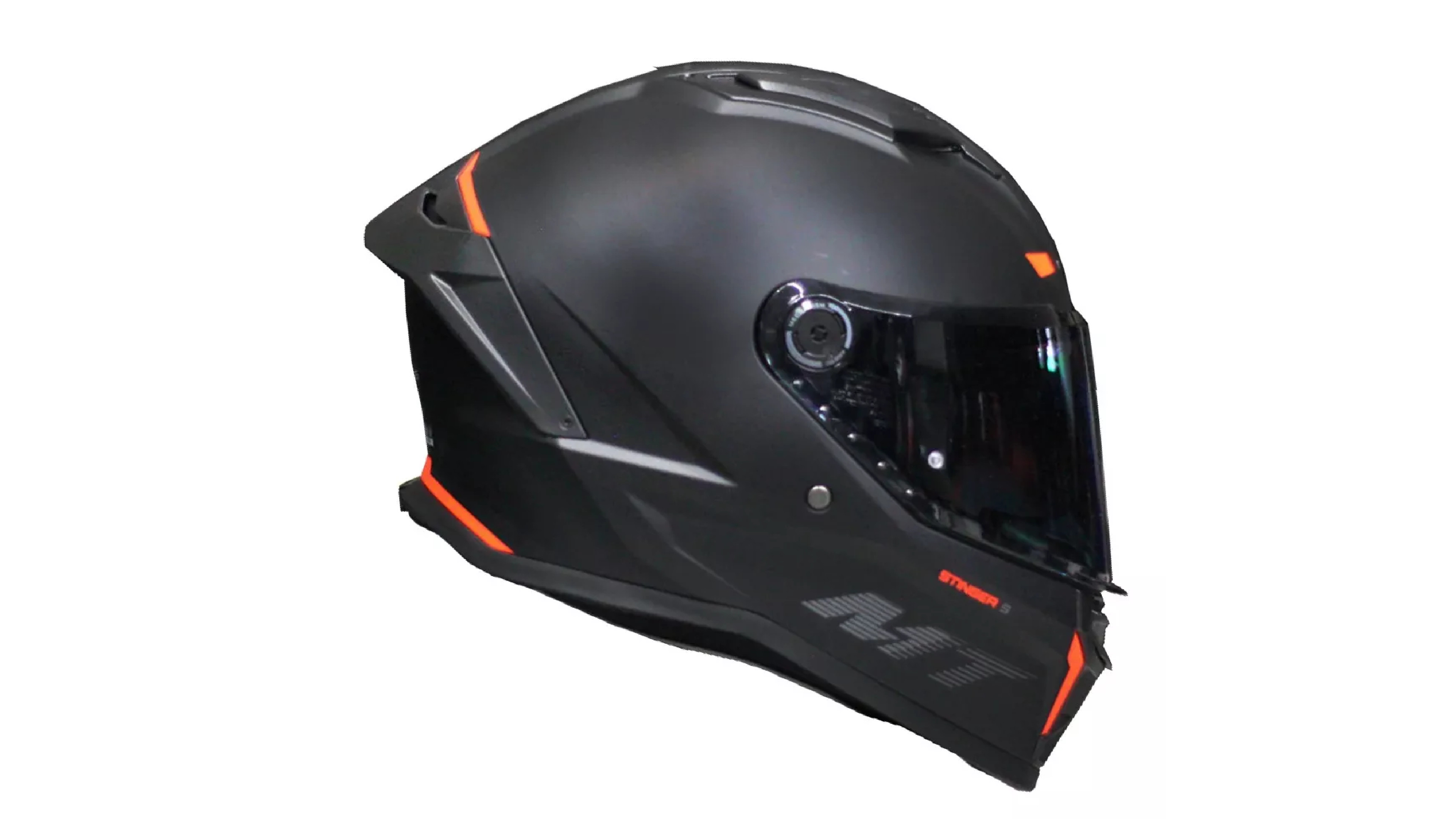 Casco MT HELMETS  Stinger 2 Negro Mate Integral Deportivo para Moto CERTIFICACIÓN Dot Y ECE .