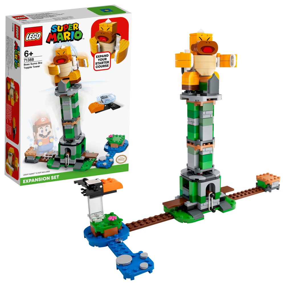 Lego Super Mario Torre Bamboleante Hermano Sumo 231pzs