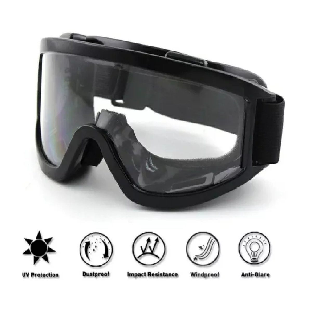 Googles De Protección Anti-quimico Anti-fluidos Anti-impacto