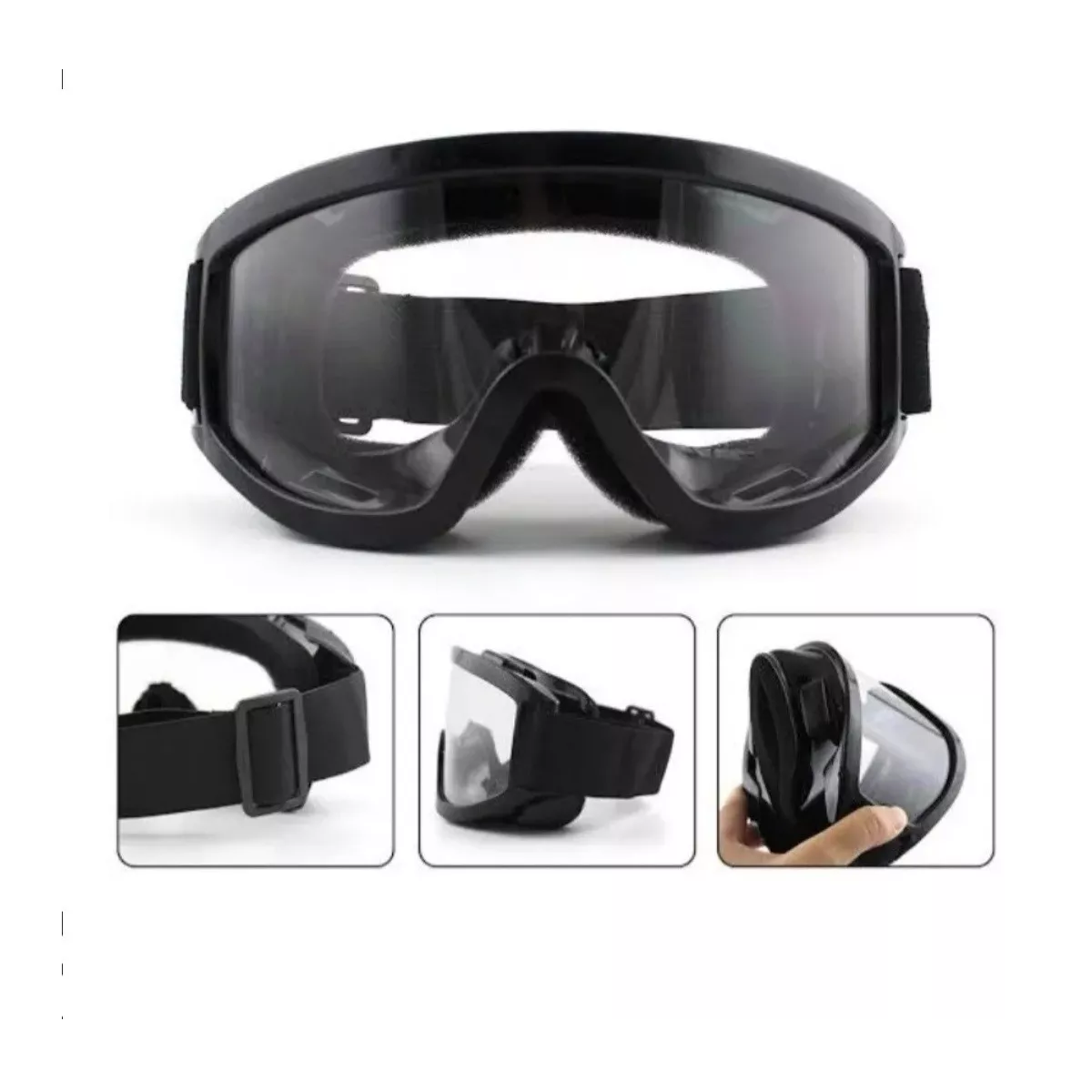 Googles De Protección Anti-quimico Anti-fluidos Anti-impacto