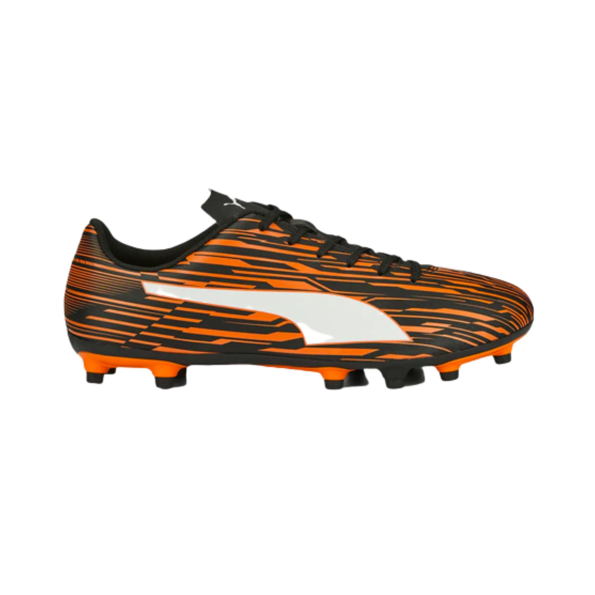 Tacos Tachones Puma Rápido III FG/AG Naranja con Negro Hombre Originales 10657208