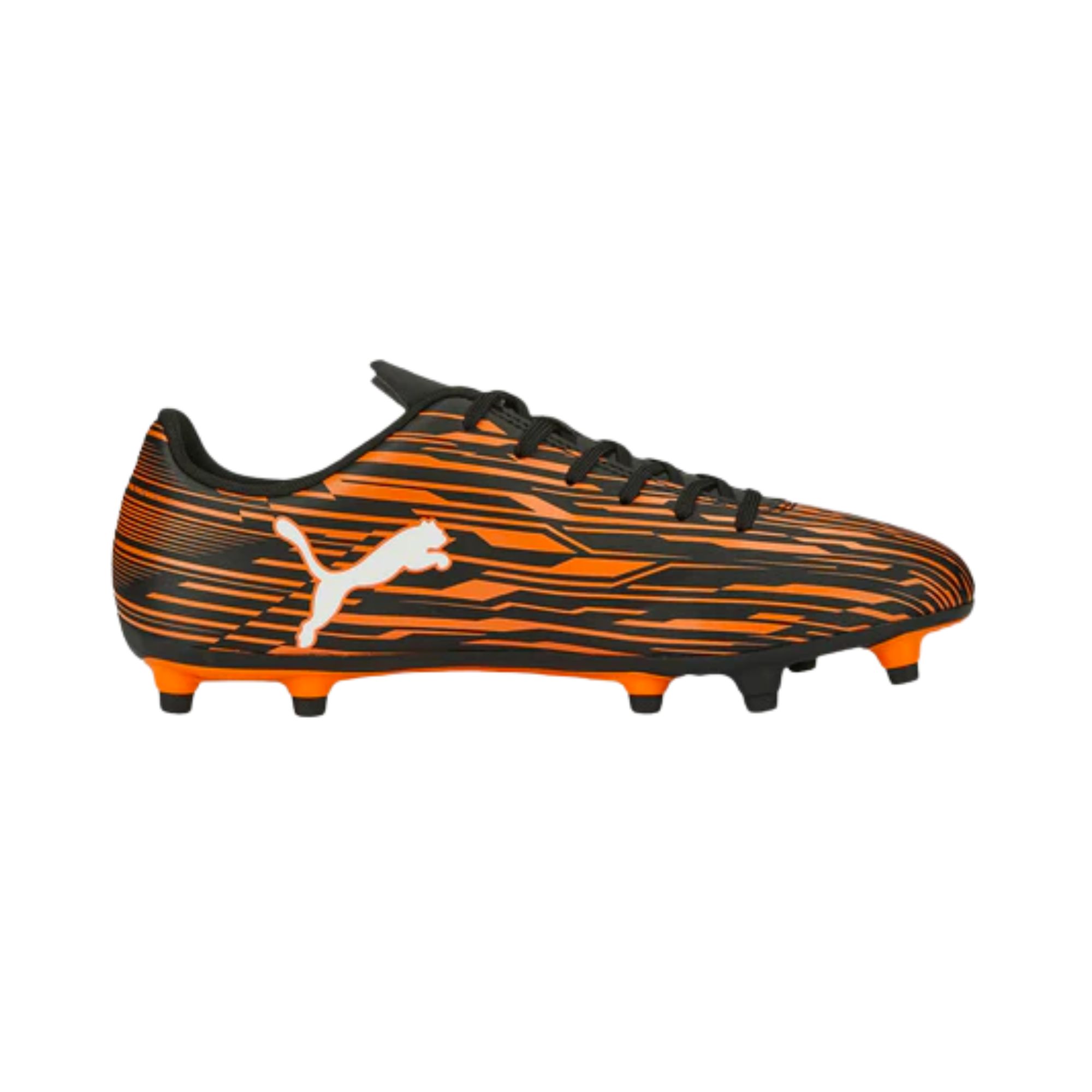 Tacos Tachones Puma Rápido III FG/AG Naranja con Negro Hombre Originales 10657208