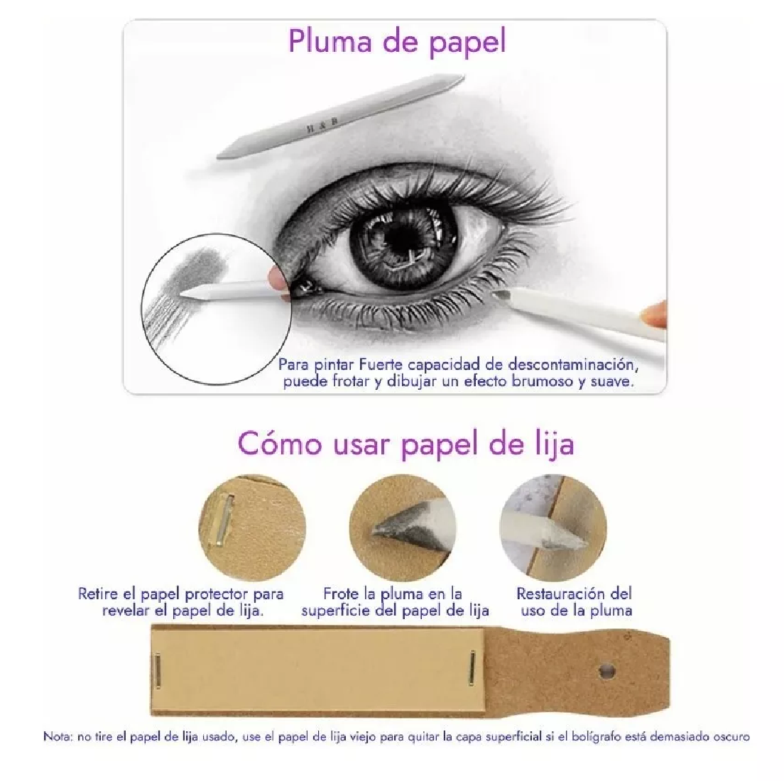 Set de Arte 145 Lápices De Dibujo De Colores Metálicos Grafito 