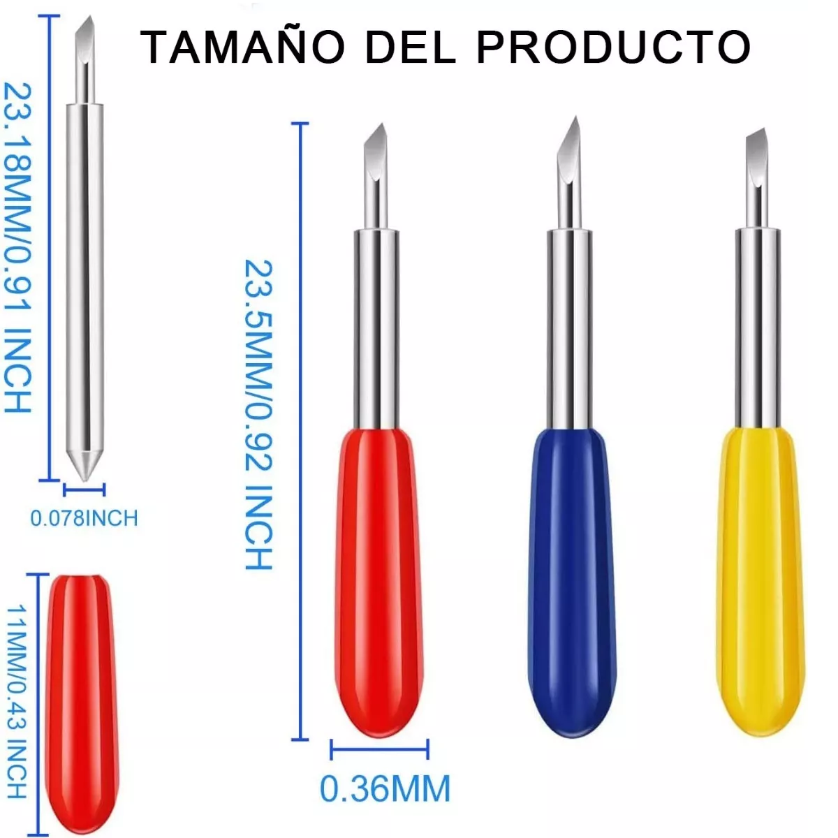 Set Repuesto Porta Navaja Roland De Metal Para Plotter,60 Unida
