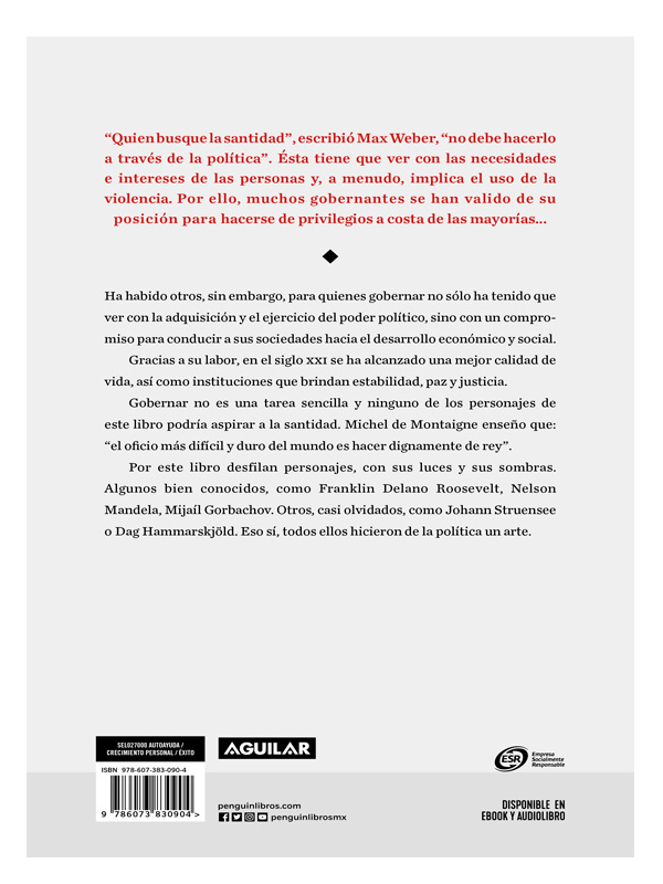 Libro Hombre De Gobierno 